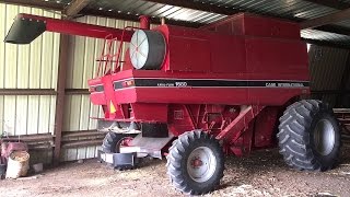 Old Start Case IH 1680 Combine 1992 amp Start Up Rotor [upl. by Mulderig739]