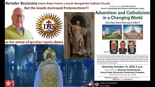 Reinder Bruinsma Adventism and Catholicism claims Pope Francis a Jesuit changed the Catholic Church [upl. by Cherise]