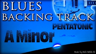 TwelveBar Blues Backing Track for A Minor Pentatonic and More Scales [upl. by Hofstetter]