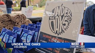 Under the Oaks Arts Festival hosted local vendors at MUW [upl. by Hutton]