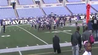 Elijah White Reisterstown Mustangs vs Hampstead Ravens 1042014 [upl. by Gomez]