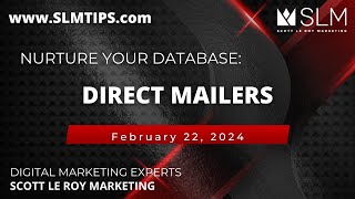 Nurture Your Database Direct Mailers 222 [upl. by Ayiotal]