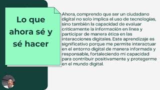 PORTAFOLIO DE EVIDENCIAS ELITERACY AND ELEARNING 2 [upl. by Byron]