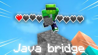 I Played Hive SkyWars But I can only Java Bridge Challenge [upl. by Eyma]