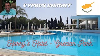 Walk from Harrys Hotel Protaras to Grecian Park Ayia Napa Cyprus [upl. by Eniksre]