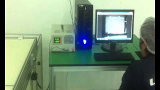 Electroluminescence tester for checking solar module [upl. by Adelaja]