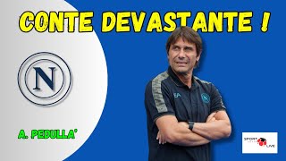 NAPOLI PEDULLA quotCONTE devastantequot operazioni di mercato future sentite cosa ha detto [upl. by Narrat]