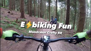 E⚡️Biking fun on the Mondraker Crafty RR [upl. by Ilsa]