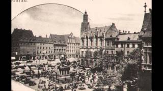 MAIN MARKET SQUARE in BRESLAU  vintage photography from 1900s [upl. by Rozalie]