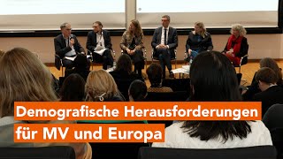 Alterung der Gesellschaft Fachkräftemangel Migration – Diskussion im MaxPlanckInstitut [upl. by Kinghorn]