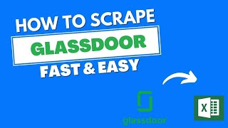 Effortless Glassdoor Scraping Obtain Company Reviews with Ease [upl. by Klement]