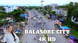 Balasore City Drone View 4K ULTRA HD 🤷‍♂️😗💋 Part 1 [upl. by Assirahs]