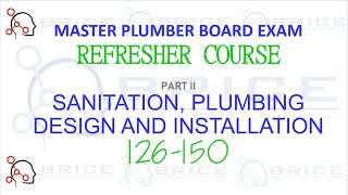 MASTER PLUMBER BOARD EXAM REFRESHER  SPDI 126150 [upl. by Alanson304]