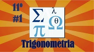 Aula 1 Matemática Simples 11º Extensão de Trigonometria a Ângulos Retos e Obtusos Novo Programa [upl. by Reuven]