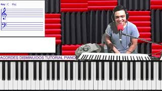 Acordes Disminuidos Tutorial para piano Pianista Cristiano [upl. by Hollinger274]