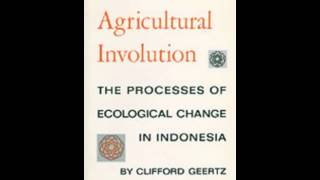 History Book Review Agricultural Involution The Processes of Ecological Change in Indonesia by [upl. by Latreese]