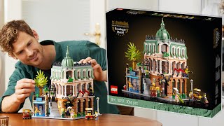 LEGO Boutique Hotel Builds Itself Modular Set 10297 [upl. by Meehan295]