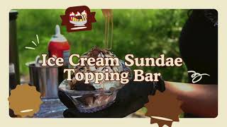 Decadent Flavor  Ice Cream Sundae Topping Bar [upl. by Ayekam410]