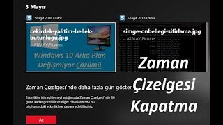 Görev Görünümü Zaman Çizelgesi Kapatma [upl. by Trebmal]