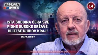 INTERVJU Zmago Jelinčić  Ista sudbina čeka sve pione duboke države bliži se kraj 242024 [upl. by Nomolos]