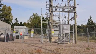 69kV Substation wTrip savers [upl. by Sheffield]