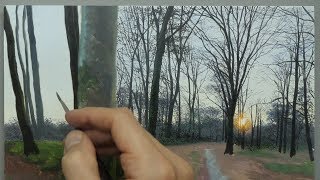 How to Paint Delicate Winter Trees  Episode 148 [upl. by Eedia]