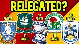 THE CHAMPIONSHIP RELEGATION BATTLE IS GOING TO THE WIRE [upl. by Arly]