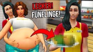 Ich kreiere den SUS Burger in Sims Kranker Sims Mod [upl. by Nirac46]