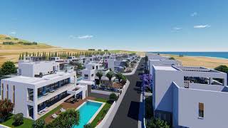 AQUAMARINE COASTAL VILLAS  BIỆT THỰ CẠNH BIỂN SANG TRỌNG Ở PAPHOS [upl. by Sotsirhc]