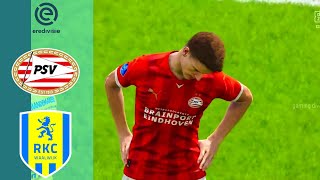 Highlights PSV  RKC Waalwijk  Eredivisie 20242025 [upl. by Hyo]