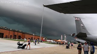 Air Show and Storms May 13 2023 [upl. by Veda883]