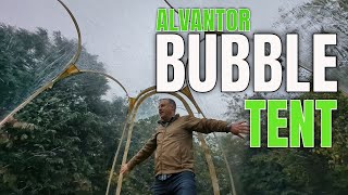 309 Alvantor BUBBLE Tent  Versatile Storm Proof Pop Up Shelter  First Impressions [upl. by Lesoj441]