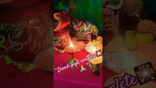 Diwali Puja ho gyi🎇🙏🪔 youtubeshorts jai maa laxmi [upl. by Seyer]