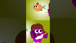 Five Little Fish Jumping on the Kelp  Part 2  Little Fish Tales  shorts [upl. by Buckingham893]