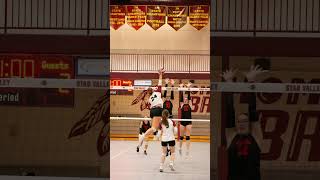 Star Valley vs Rock Springs Volleyball [upl. by Yzmar650]