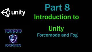 Introduction to Unity Part 8 Forcemode and Fog [upl. by Akemyt]