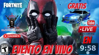 CARRO GRATIS Y EVENTO EN VIVO EN FORTNITE [upl. by Nwahsak]