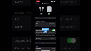 How to rename your airpods on iPhone [upl. by Holden]
