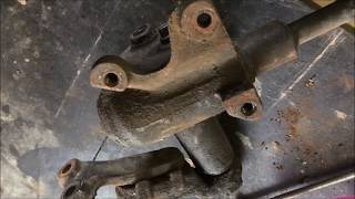 steering gear box removal [upl. by Ttelrahc]