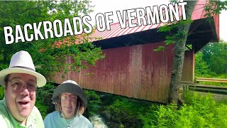 Backroads of Vermont  Covered Bridges  Moss Glen Falls  Walkthrough Stowe  Cady Hill Lodge [upl. by Scrivenor]