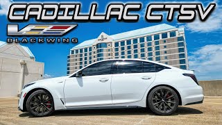 HardCore Corvette Guy drives New Cadillac CT5 V BlackWing [upl. by Olumor878]