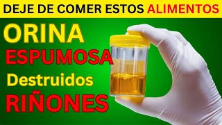 DEJE DE COMER Estos 6 Peligrosos Alimentos que Aumentan la Proteinuria y Destruyen tus Riñones [upl. by Assilav]