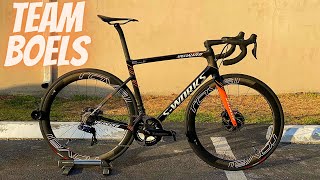 SPECIALIZED SWORKS TARMAC SL6 TEAM BOELS EDITION EVERYTHING DONE RIGHT ROVAL ALPINIST COCKPIT [upl. by Demmahom]