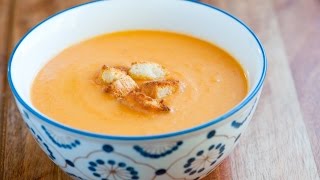 Easy Creamy Vegetable Soup Recipe [upl. by Nally796]