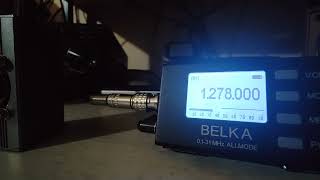 scanning MW with Belka and RA0SMS miniwhip [upl. by Aniat942]