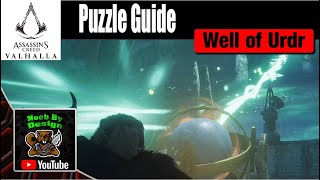 Assassins Creed Vallhalla  Well of Urdr  Puzzle Guide [upl. by Vastha113]