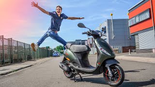 DIT IS DE NIEUWSTE PIAGGIO ZIP S MATGROEN [upl. by Trudi484]