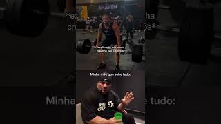 Creatina dos deuses creatina meme crossfitbrasil motivation [upl. by Anaujait488]