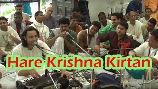 Hare Krishna Kirtan  1 by Mahabhagavat Prabhu on Day 2 of ISKCON Mira Road Kirtan Mela 2016 [upl. by Sinnal]