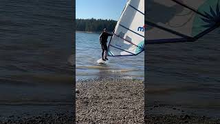 Beginner Windsurfing 6 [upl. by Aronoff]